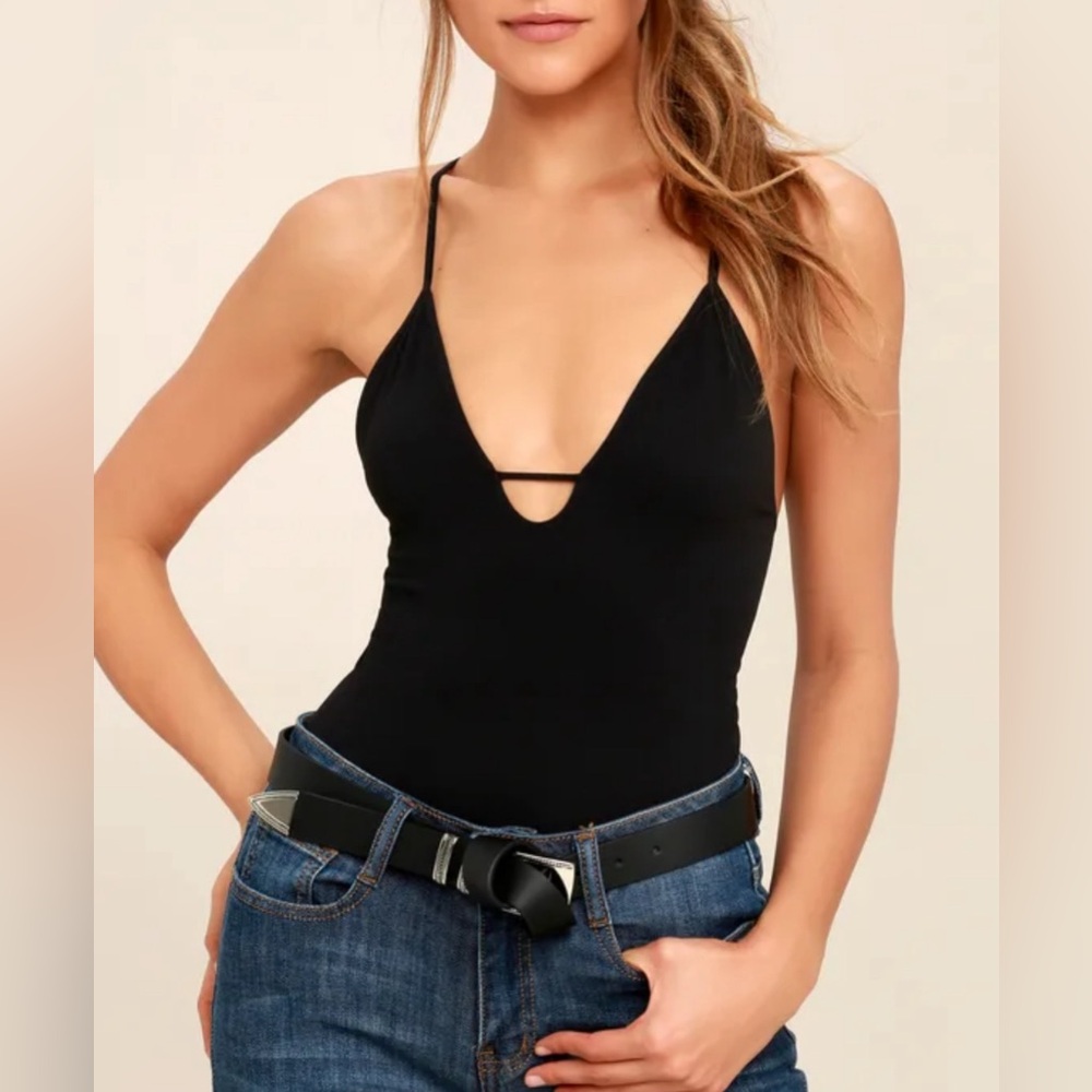 BNWT Free People Move Along Bodysuit